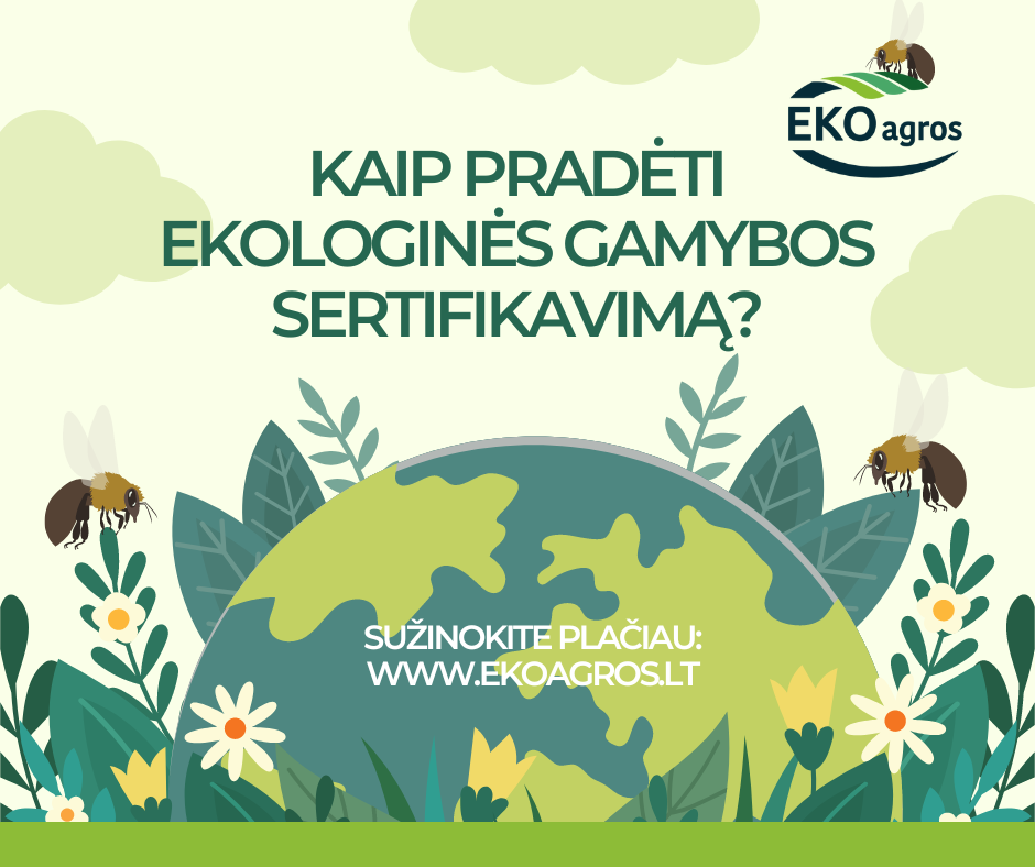 Kaip pradeti ekologine gamyba